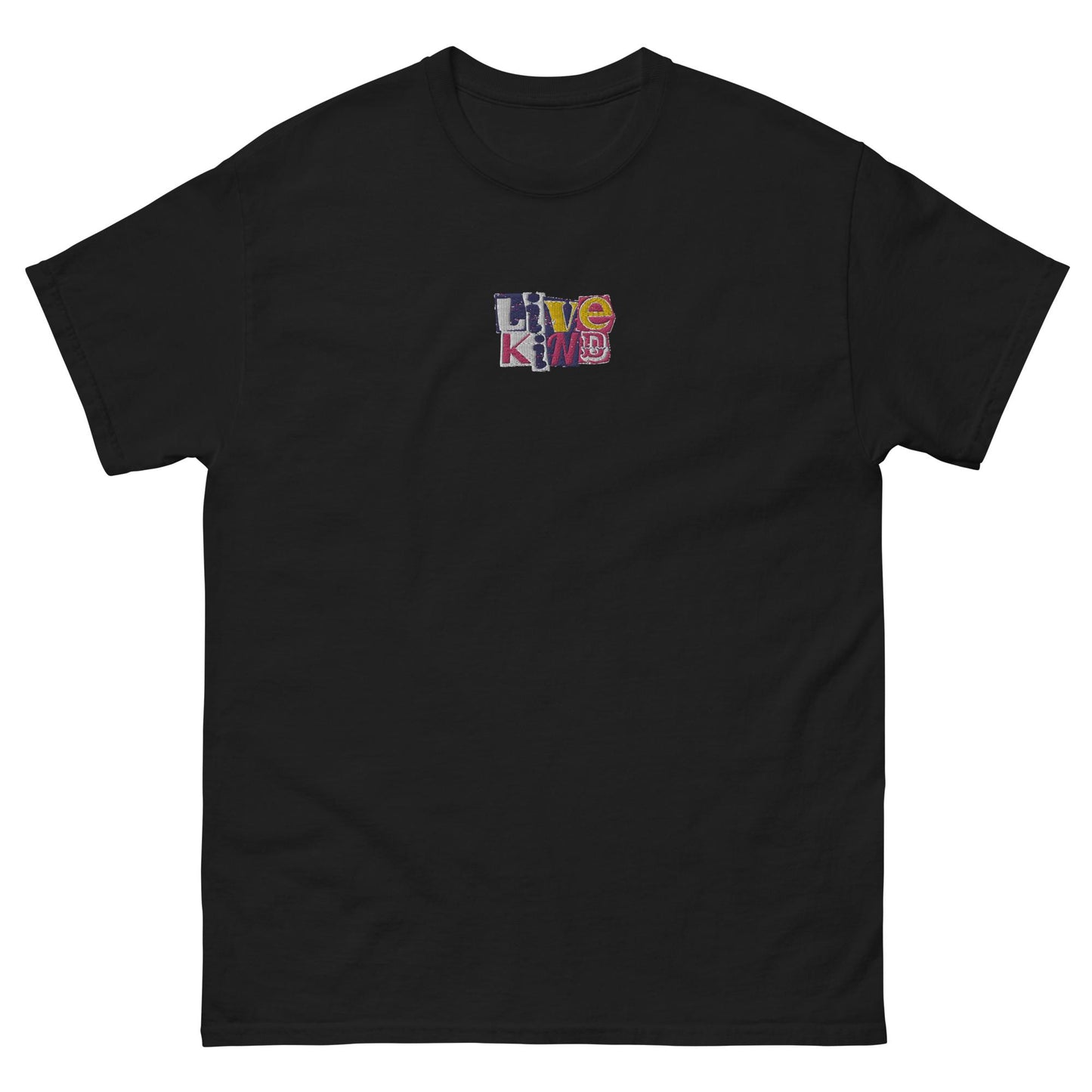 Embroidered "Scrapbook"  tee