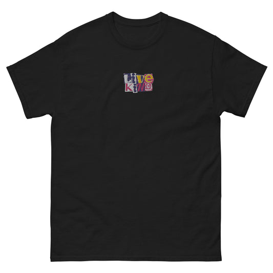 Embroidered "Scrapbook"  tee