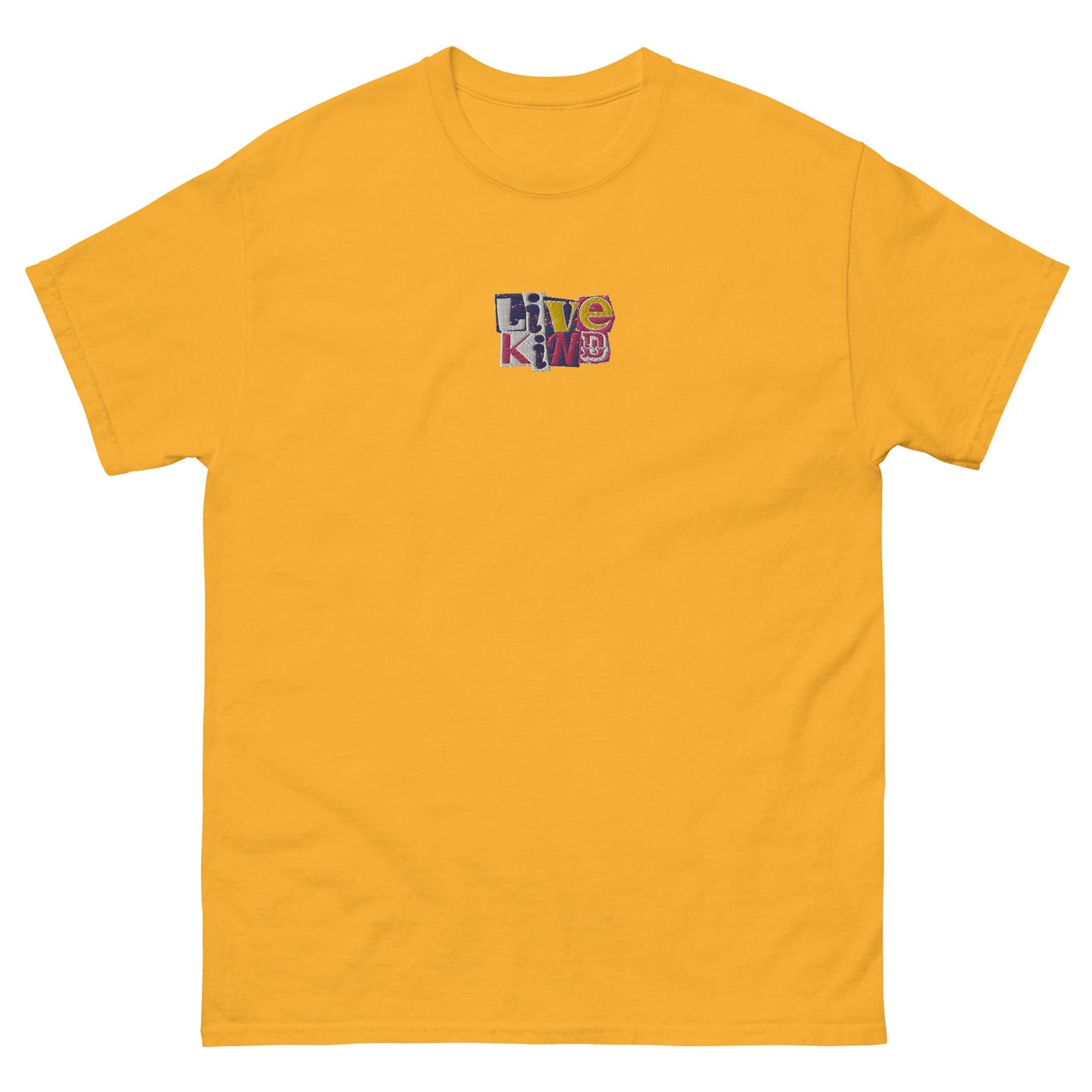 Embroidered "Scrapbook"  tee