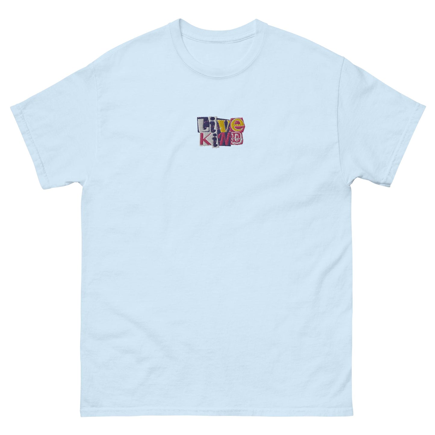 Embroidered "Scrapbook"  tee