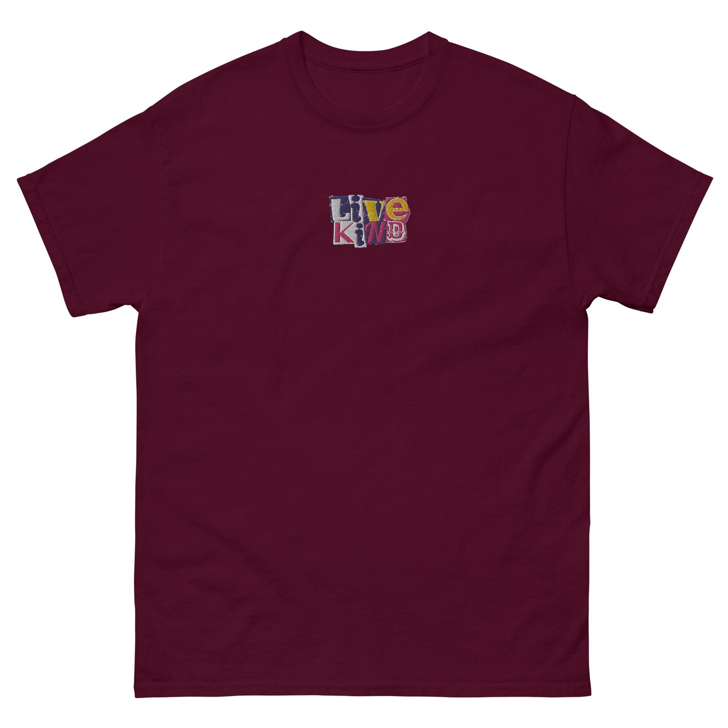 Embroidered "Scrapbook"  tee